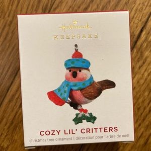 Hallmark Miniature Ornament - cozy critter
